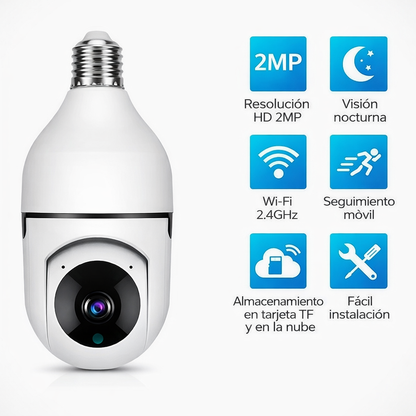 📹✨ Cámara Wifi 360° Full HD Vigilancia Total 📹✨