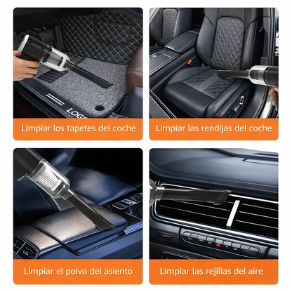 ✨ Aspiradora Portátil para Carro Turbo 12V ✨
