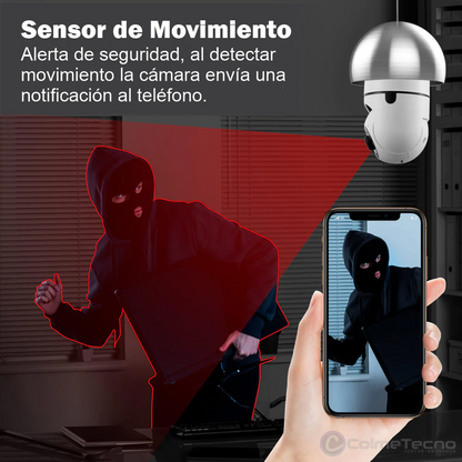 📹✨ Cámara Wifi 360° Full HD Vigilancia Total 📹✨